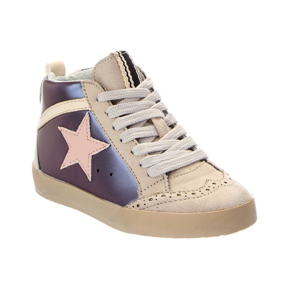Shushop Paulina Leather Sneaker, Blue